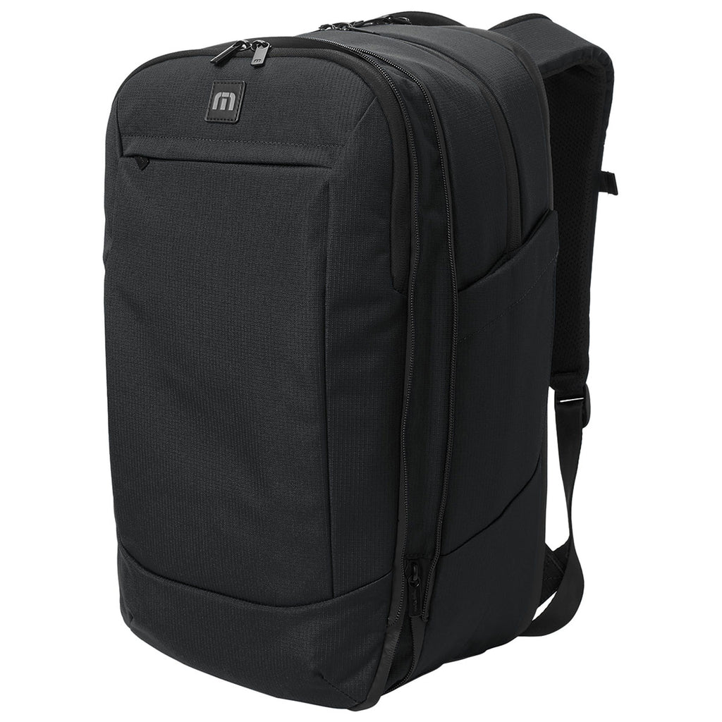 TravisMathew Black Lateral Backpack