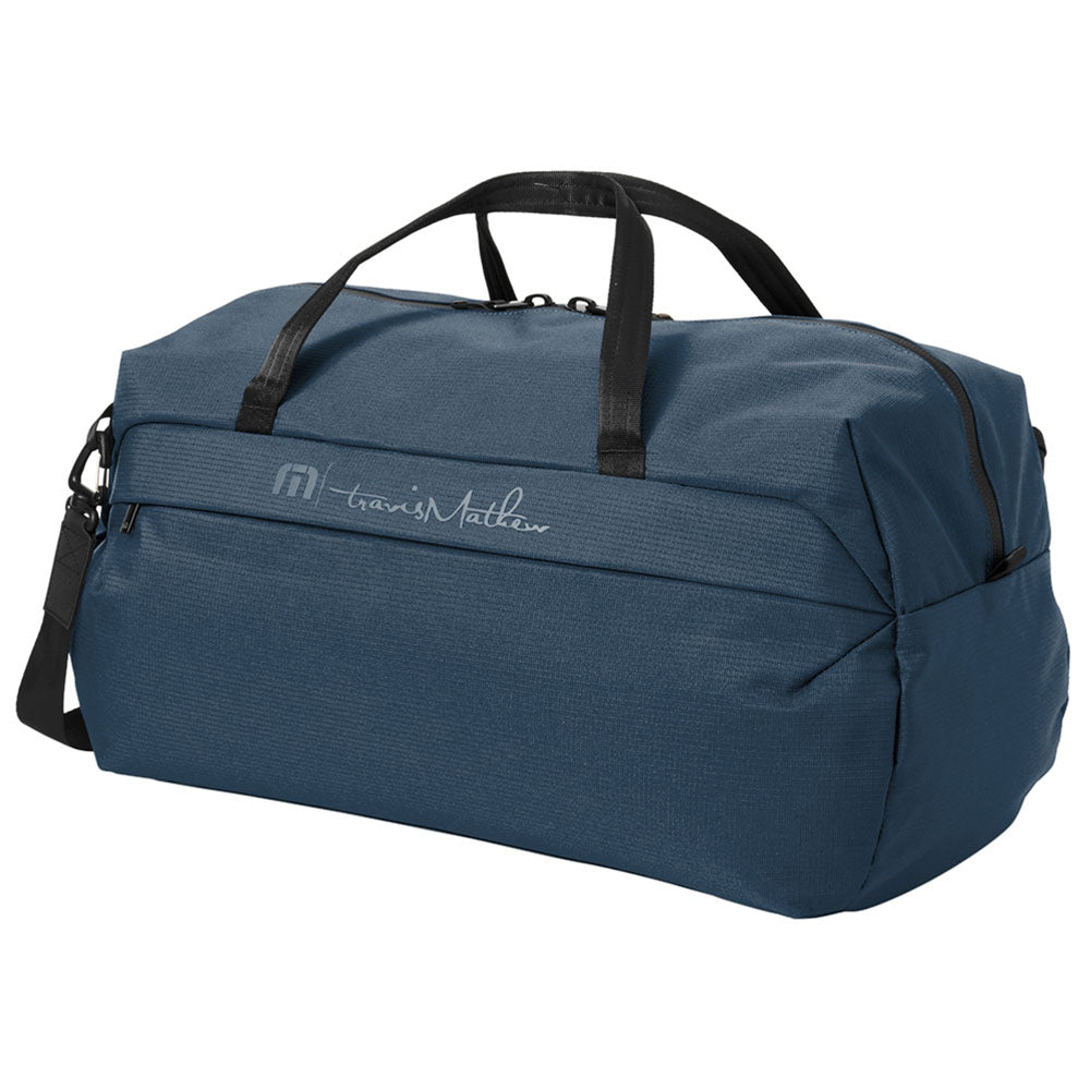 TravisMathew Navy Lateral Duffel