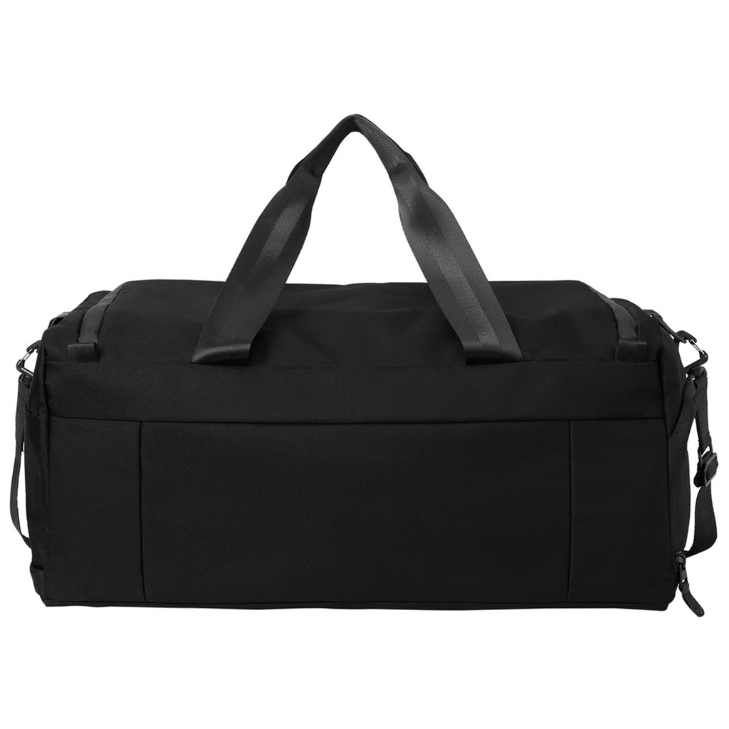 TravisMathew Black Duration Duffel