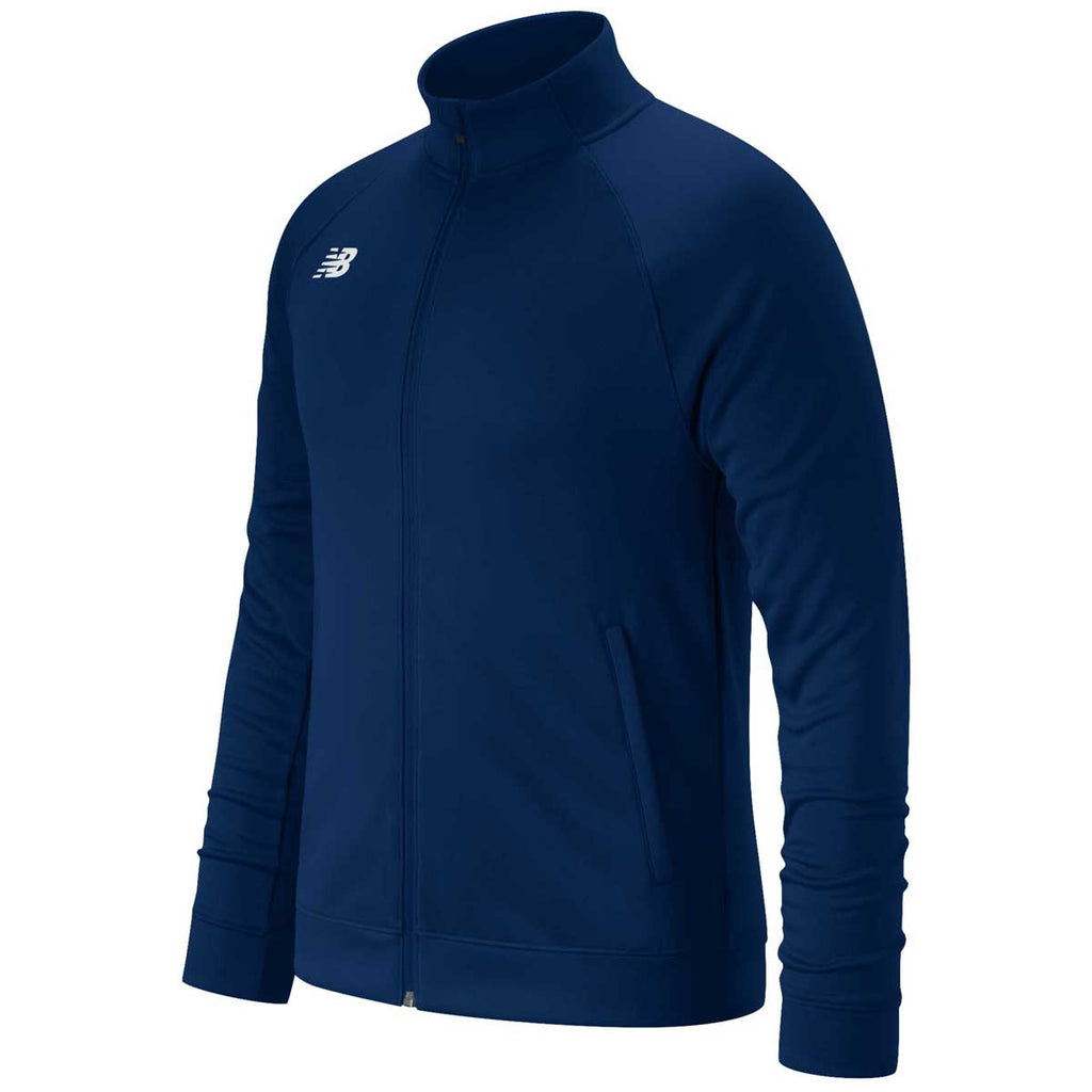 New Balance Men's Team Navy Knit Training Jacket