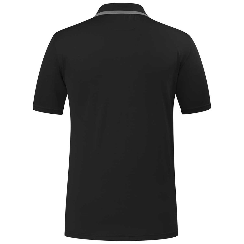 New Balance Men's Black Team Rally Polo