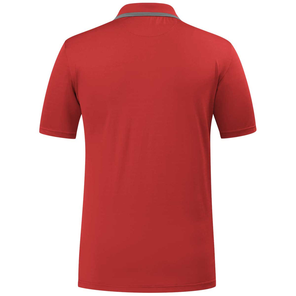 New Balance Men's Red Team Rally Polo