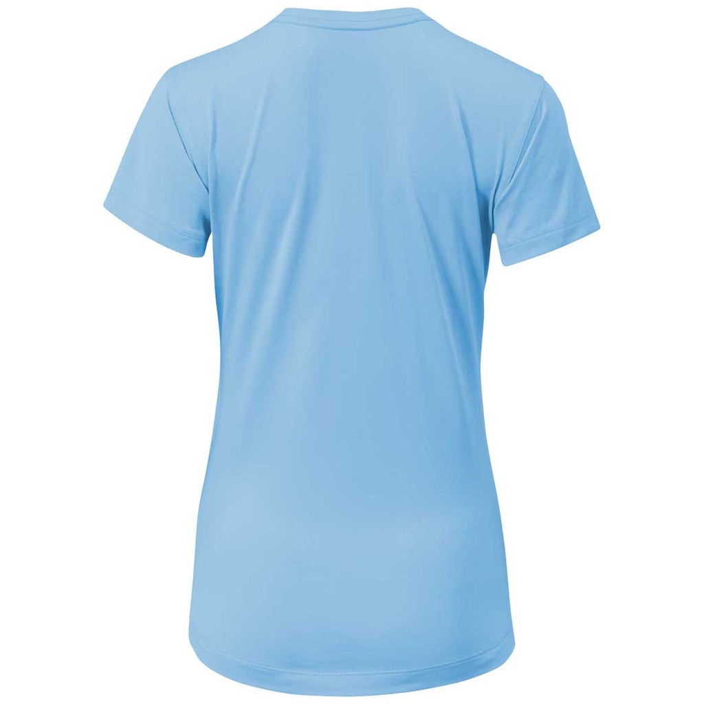 New Balance Women's Columbia Blue Short Sleeve Tech Tee