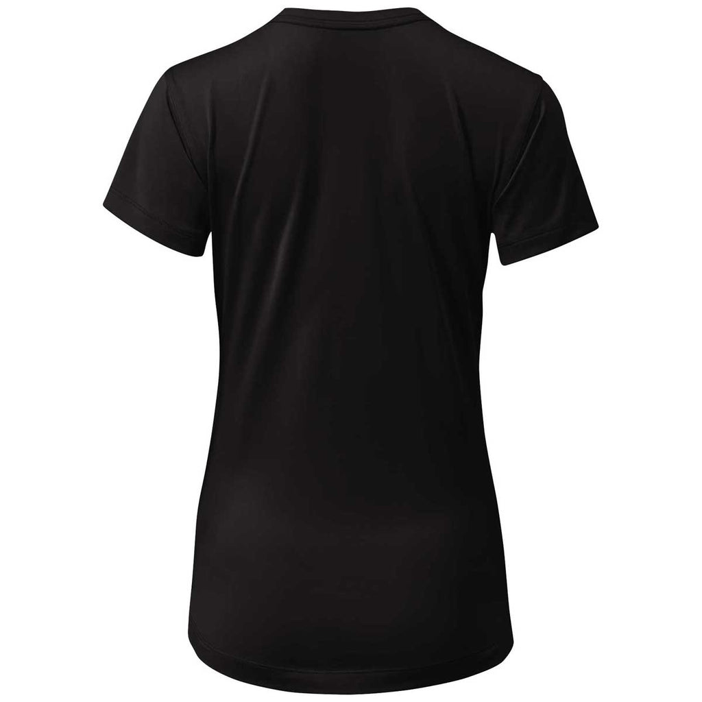 New Balance Women's Team Black Short Sleeve Tech Tee