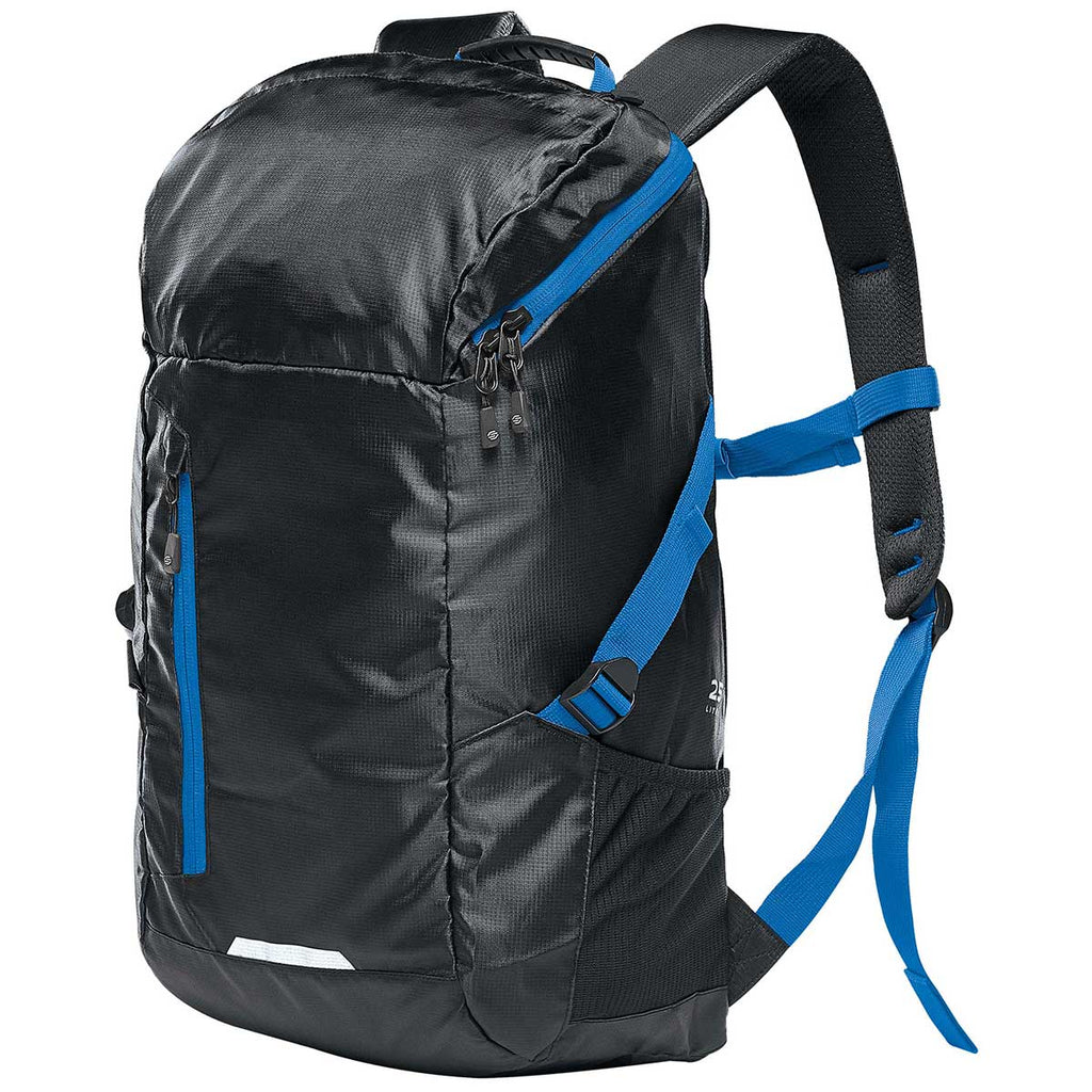 Stormtech Black/Azure Blue Whistler Backpack