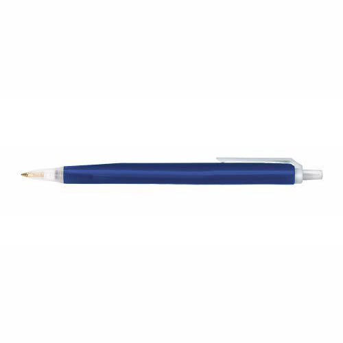 BIC Royal Blue Tri-Stic Clear