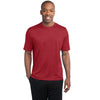 Sport-Tek Men's Scarlet Heather Tall Heather Contender Tee