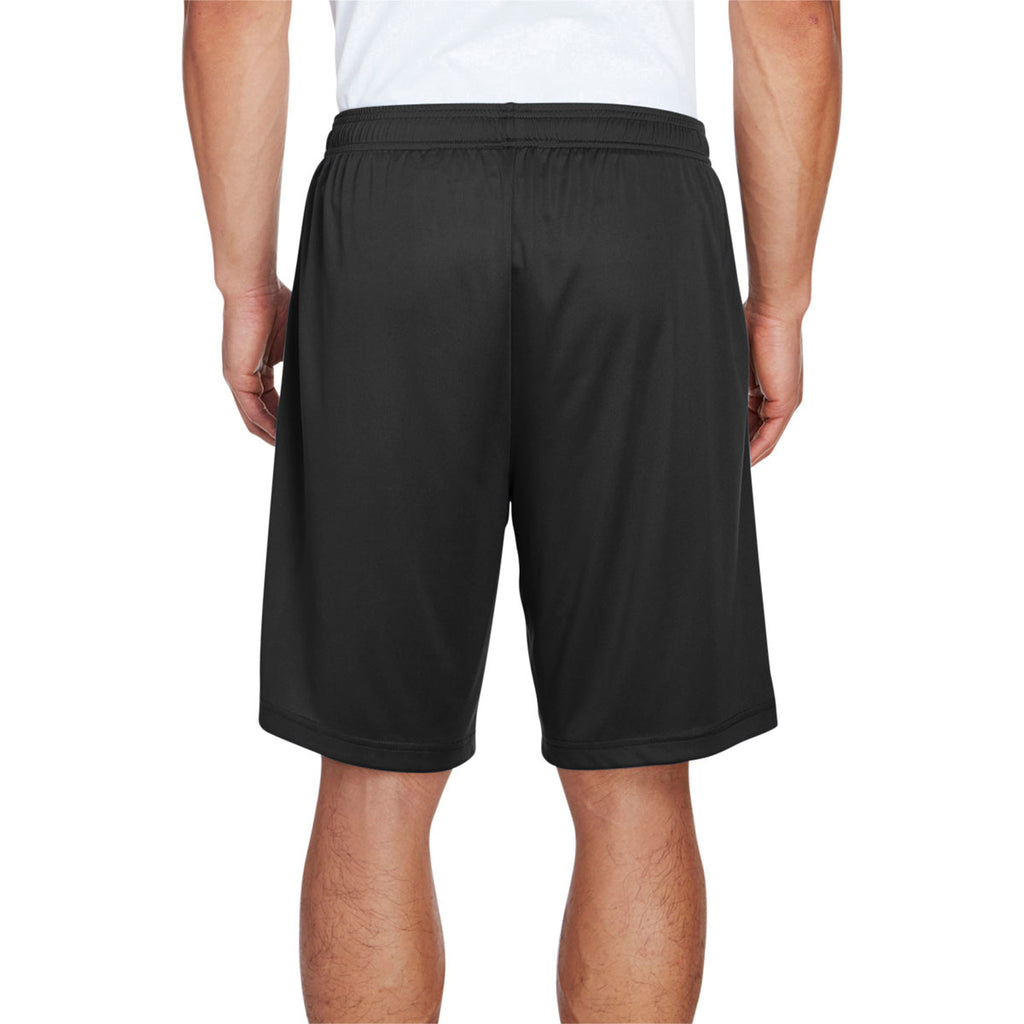 Team 365 Men's Black Zone Performance Shorts