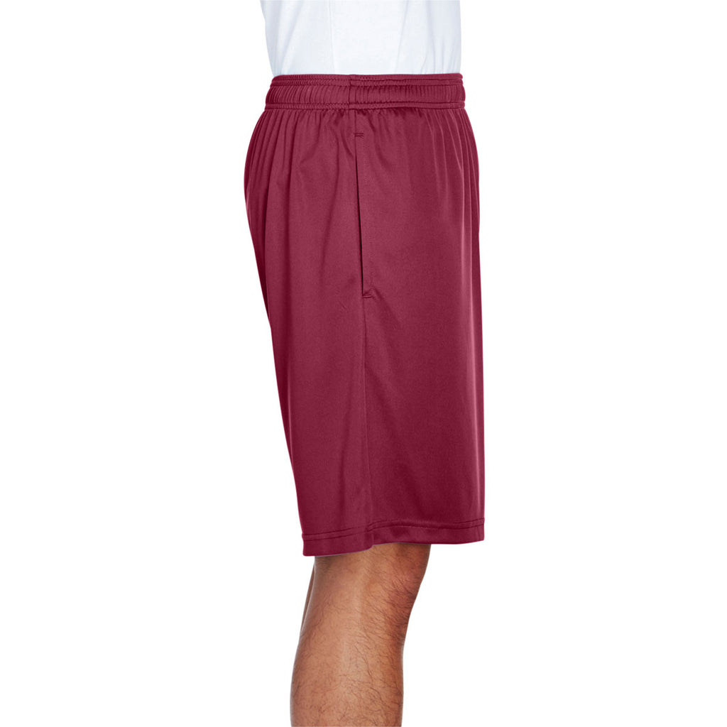 Team 365 Men's Sport Maroon Zone Performance Shorts