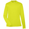 Team 365 Youth Safety Yellow Zone Performance Long-Sleeve T-Shirt