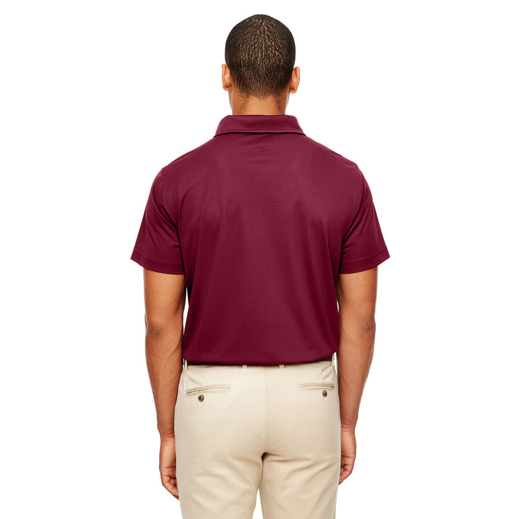 Team 365 Men's Sport Maroon Command Snag-Protection Polo