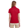 Team 365 Women's Sport Scarlet Red Command Snag-Protection Polo