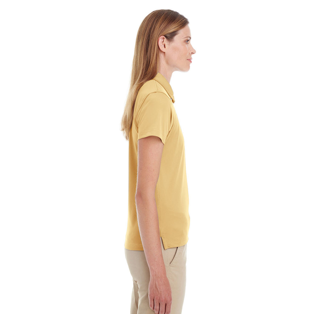 Team 365 Women's Sport Vegas Gold Command Snag-Protection Polo