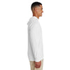 Team 365 Men's White Zone Performance Hoodie