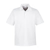 Team 365 Men's White Zone Performance Polo