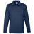 Team 365 Men's Sport Dark Navy Zone Performance Long Sleeve Polo