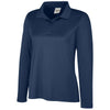 Team 365 Women's Sport Dark Navy Zone Performance Long Sleeve Polo