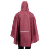 Team 365 Men's Sport Maroon Stadium Packable Poncho