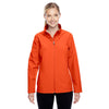 Team 365 Women's Sport Orange Leader Soft Shell Jacket