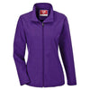 Team 365 Women's Sport Purple Leader Soft Shell Jacket