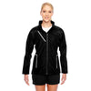 Team 365 Women's Black Dominator Waterproof Jacket