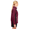 Team 365 Women's Sport Maroon Dominator Waterproof Jacket