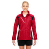 Team 365 Women's Sport Red Dominator Waterproof Jacket