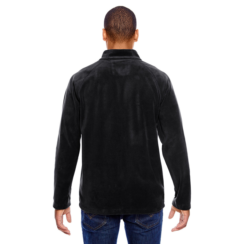 Team 365 Men's Black Campus Microfleece Jacket