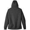 Team 365 Men's Dark Grey Heather Zone HydroSport Heavyweight Full-Zip Hooded Sweatshirt