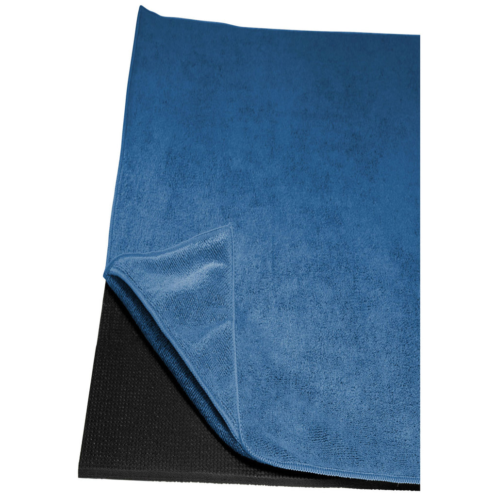 Port Authority Aegean Blue Micofiber Stay Fitness Mat Towel