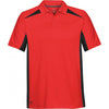 Stormtech Men's Scarlet/Black Match Technical Polo