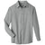 UltraClub Men's Silver Bradley Performance Woven Shirt