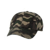 Valucap Green Camo Classic Dad's Cap