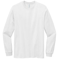 Volunteer Knitwear  Unisex White All-American Long Sleeve Tee