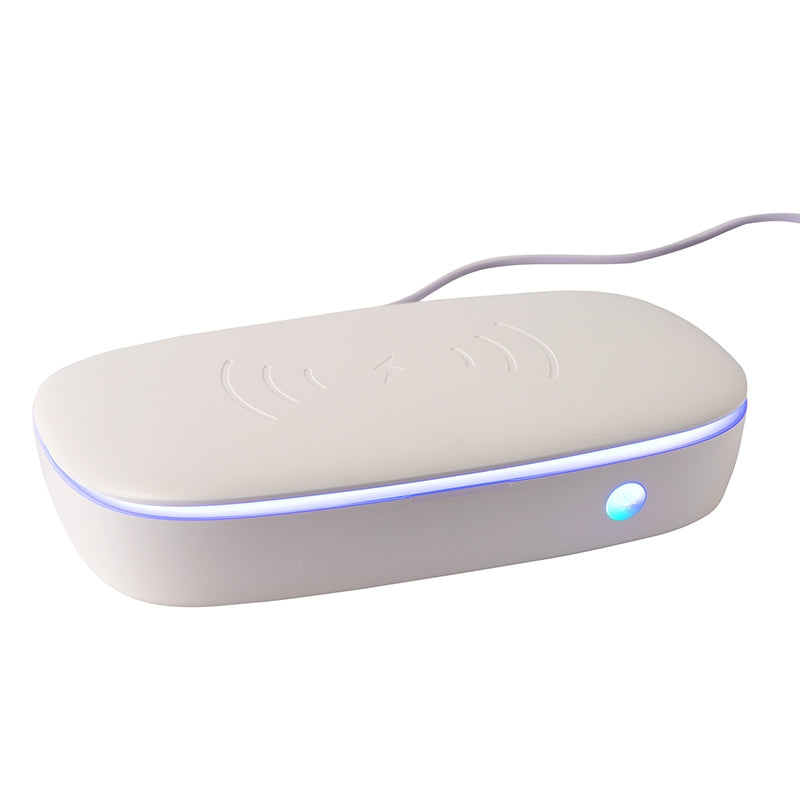 Logomark White Steward Sanitizing Station & Charger