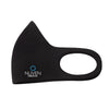 Logomark Black Athletico Soft Sports Face Mask