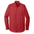 Port Authority Men's Rich Red Long Sleeve Carefree Poplin Shirt