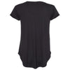 Weatherproof Women's Heather Black Cool Last Heathered Lux Dolman Sleeve T-Shirt