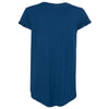 Weatherproof Women's Heather Lapis Blue Cool Last Heathered Lux Dolman Sleeve T-Shirt