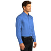 Port Authority Men's Ultramarine Blue Long Sleeve SuperPro React Twill Shirt