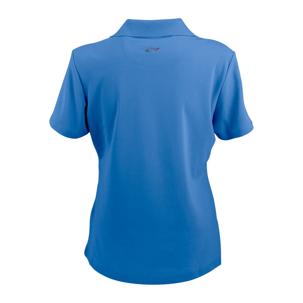 Greg Norman Women's Azure Play Dry Performance Mesh Polo