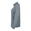 Greg Norman Women's Grey Heather Heathered 1/2-Zip