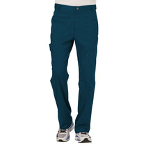Cherokee Men's Caribbean Blue Workwear Revolution Fly Front Drawstring Cargo Pant