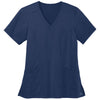 WonderWink Women's Navy Premiere Flex V-Neck Top