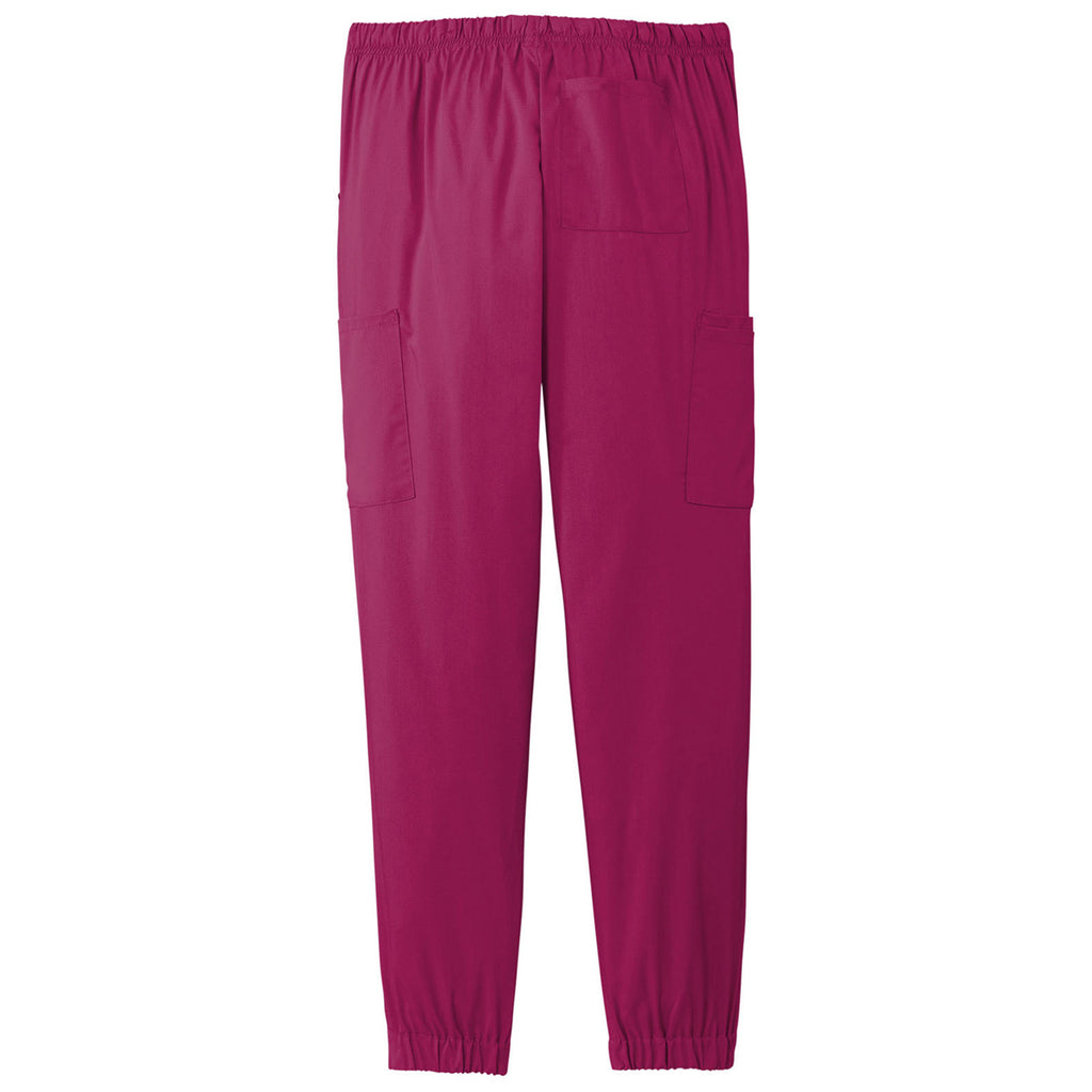 WonderWink Women's Wine Premiere Flex Jogger Pant