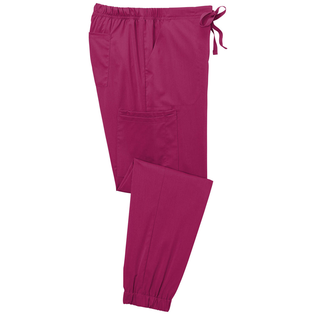 WonderWink Women's Wine Premiere Flex Jogger Pant