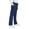 WonderWink Women's Navy WorkFlex Flare Leg Cargo Pant