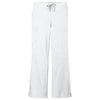 WonderWink Women's White WorkFlex Flare Leg Cargo Pant