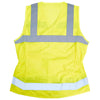 Xtreme Visibility Women's Yellow Fitted Class 2 Vest