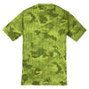 Sport-Tek Youth Lime Shock CamoHex Tee